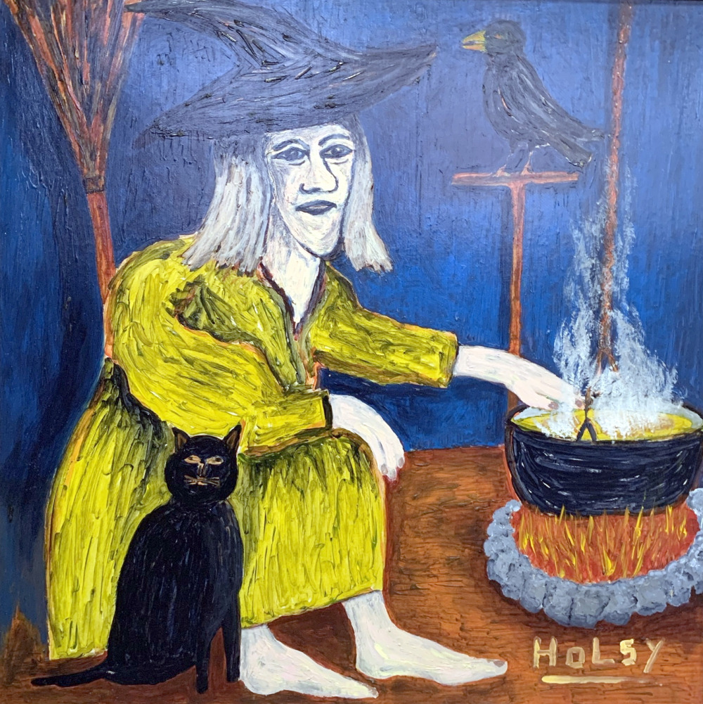 Mystery the Witch painting by Philip Holland