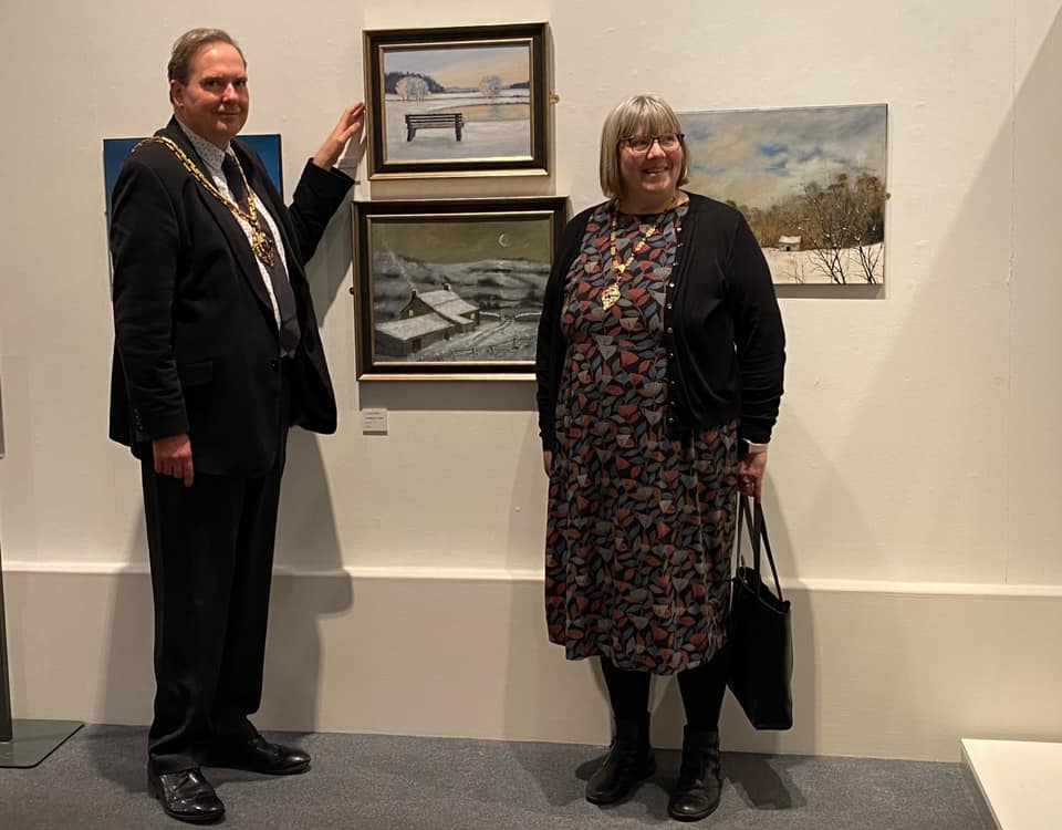 Worcester Society of Artists Annual exhibition 2021 - winner of the mayor's choice painting